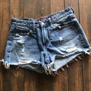 Lucky Brand The Boyfriend Denim Shorts